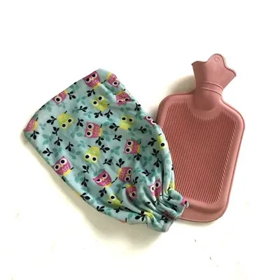 کور کے ساتھ 1 لیٹر گرم پانی کی بوتل